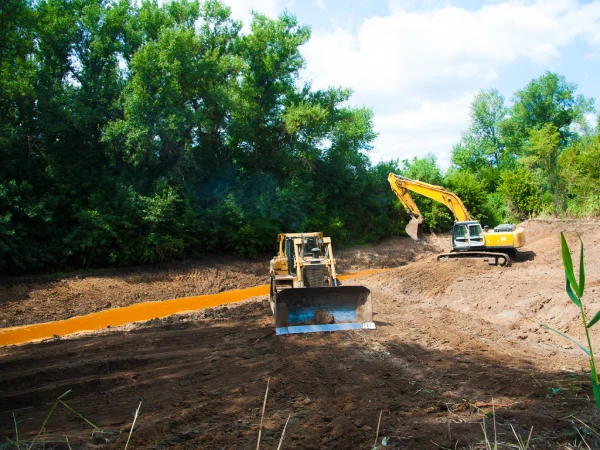hydroseeding reclamation project